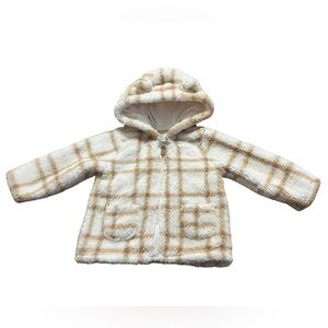 Unisex Sherpa Hooded Jacket